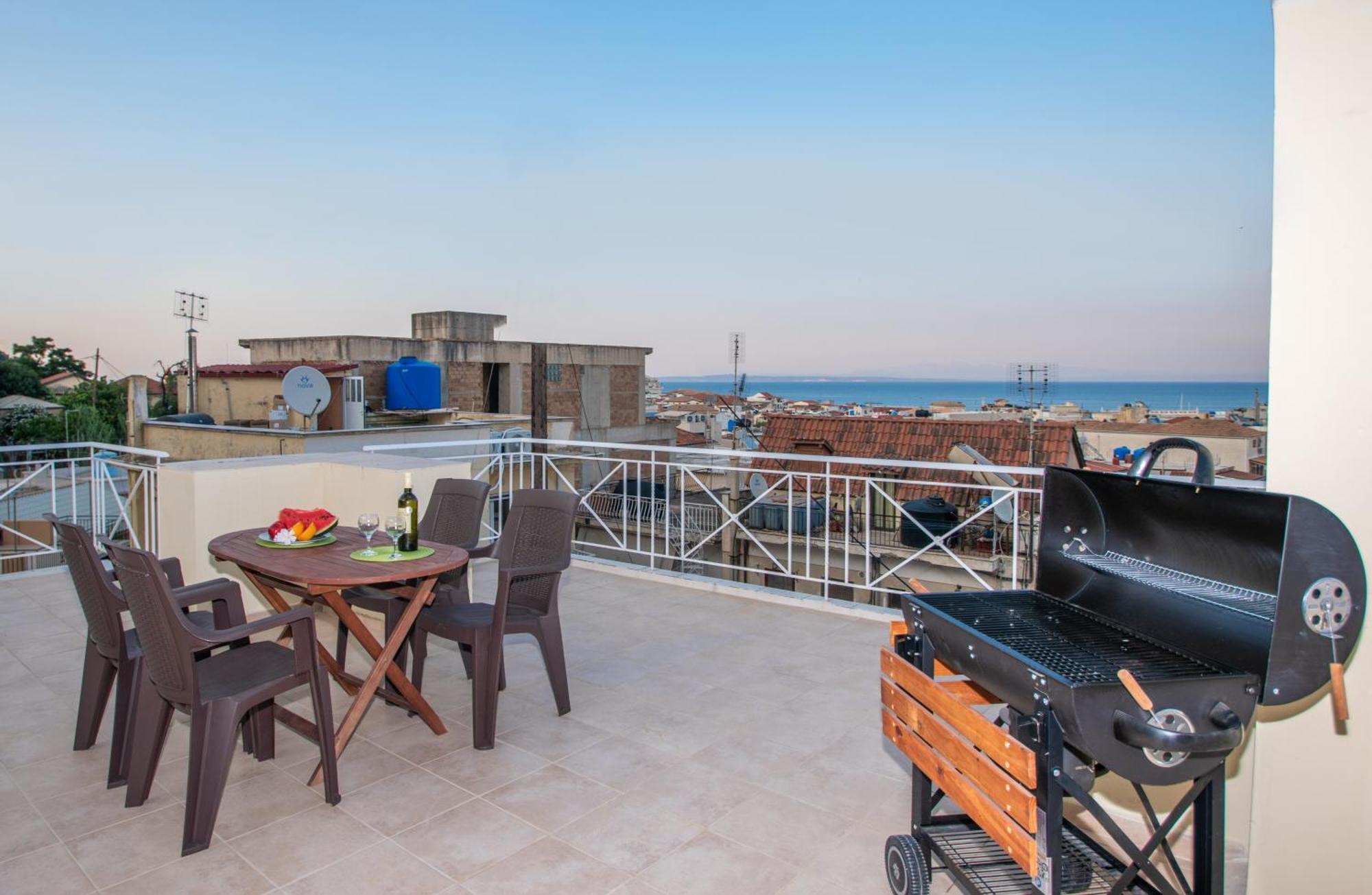 Coconut Tree House With Port View Daire Zakintos Dış mekan fotoğraf